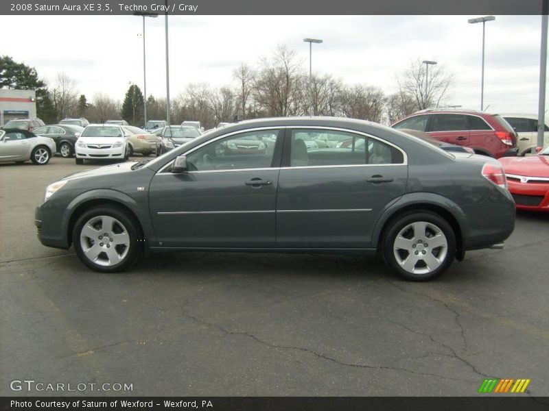 Techno Gray / Gray 2008 Saturn Aura XE 3.5