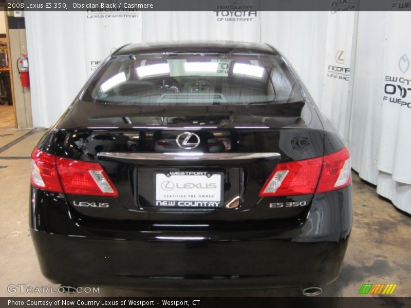 Obsidian Black / Cashmere 2008 Lexus ES 350