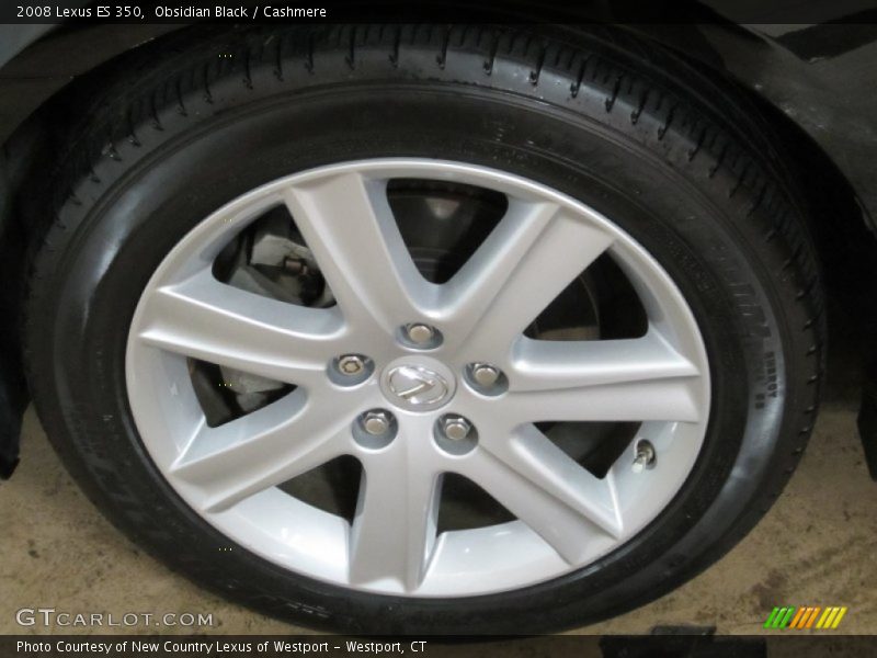 Obsidian Black / Cashmere 2008 Lexus ES 350