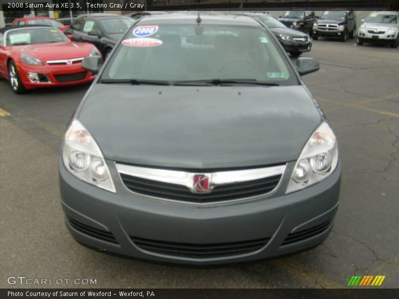 Techno Gray / Gray 2008 Saturn Aura XE 3.5
