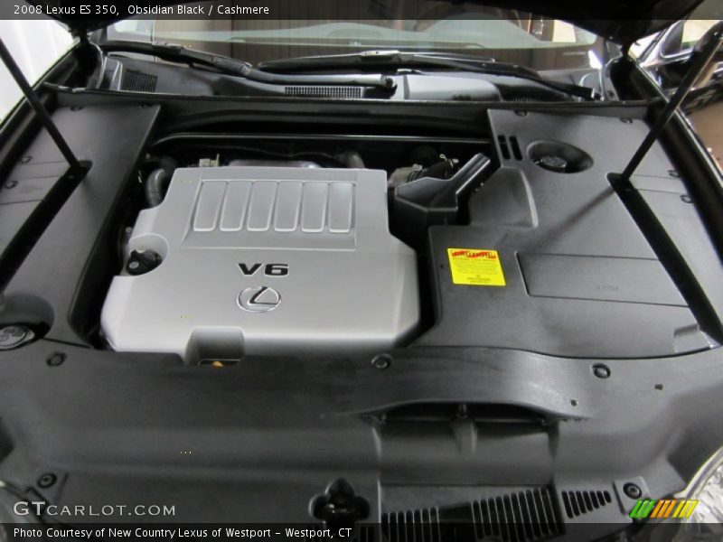 Obsidian Black / Cashmere 2008 Lexus ES 350