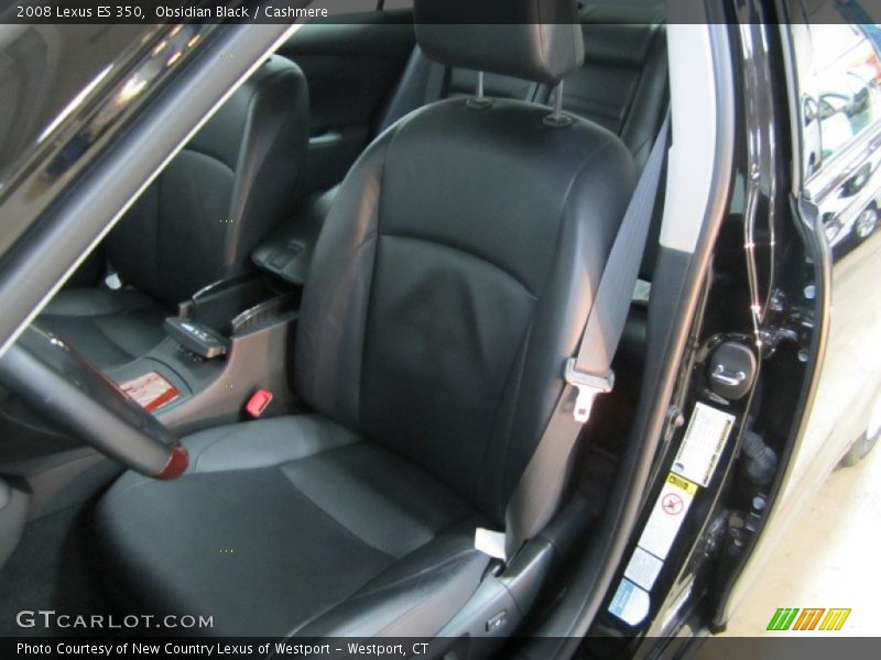 Obsidian Black / Cashmere 2008 Lexus ES 350