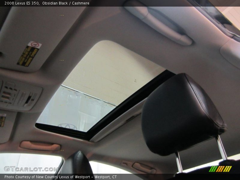 Obsidian Black / Cashmere 2008 Lexus ES 350