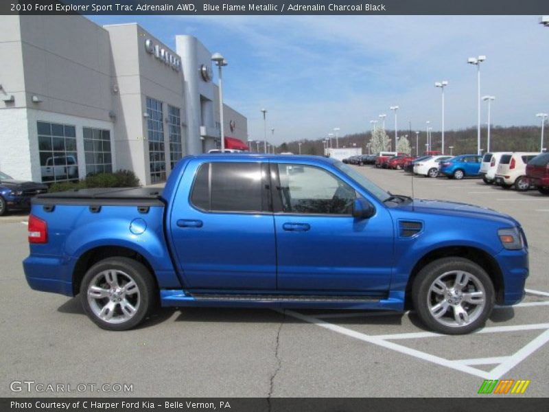  2010 Explorer Sport Trac Adrenalin AWD Blue Flame Metallic