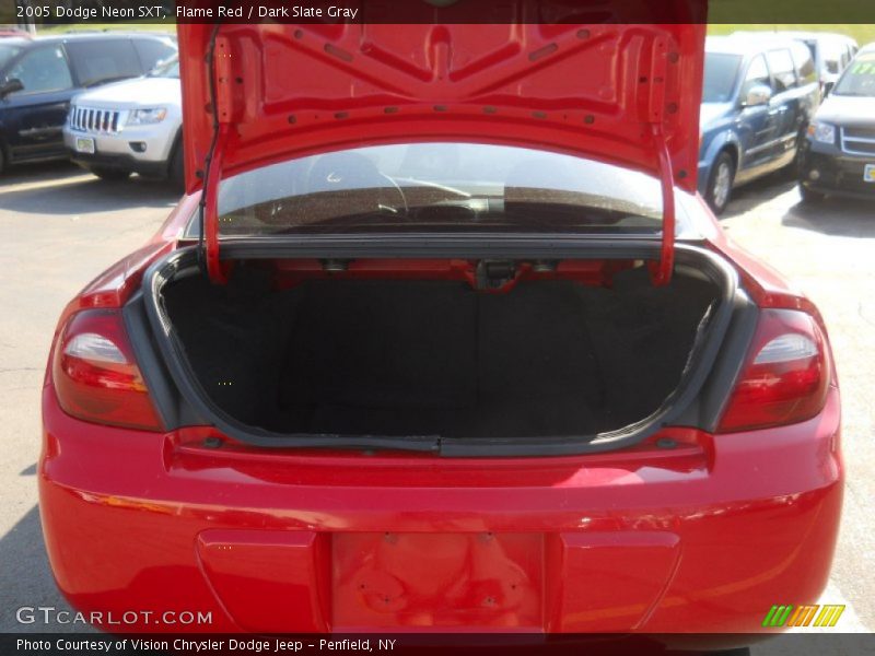 Flame Red / Dark Slate Gray 2005 Dodge Neon SXT