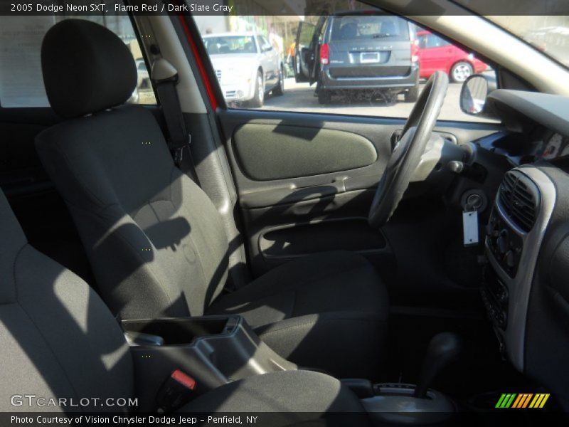 Flame Red / Dark Slate Gray 2005 Dodge Neon SXT