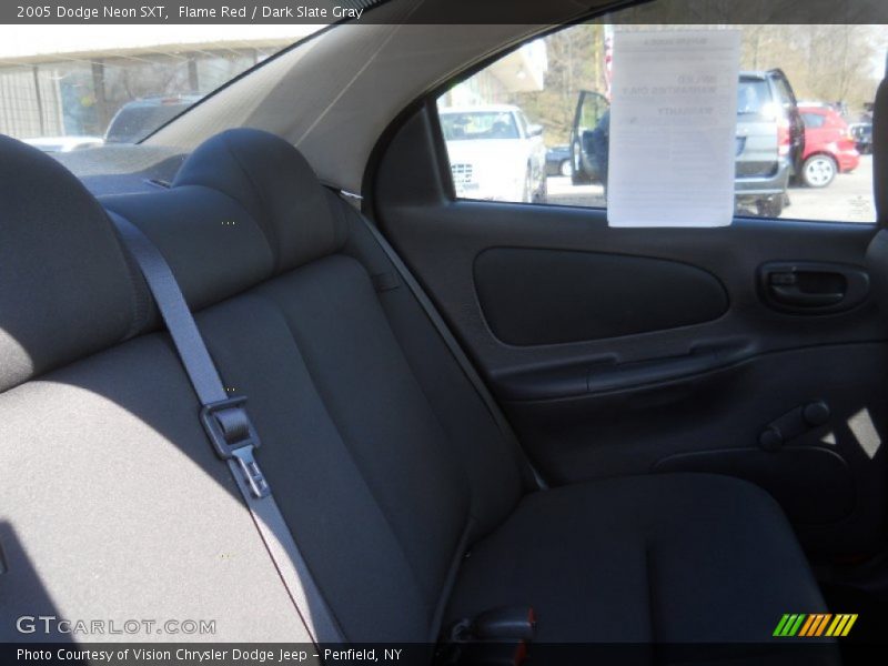 Flame Red / Dark Slate Gray 2005 Dodge Neon SXT