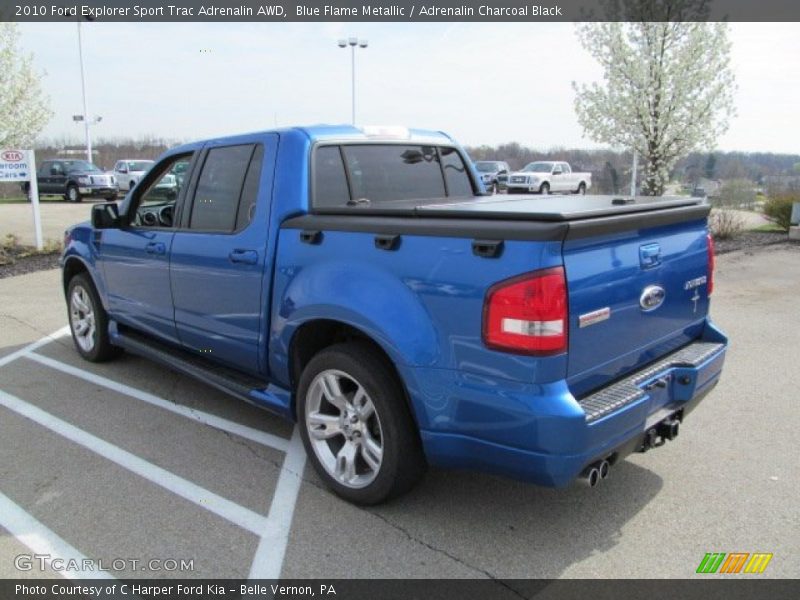  2010 Explorer Sport Trac Adrenalin AWD Blue Flame Metallic