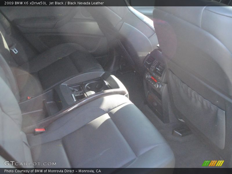 Jet Black / Black Nevada Leather 2009 BMW X6 xDrive50i