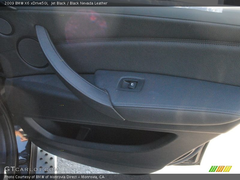 Jet Black / Black Nevada Leather 2009 BMW X6 xDrive50i