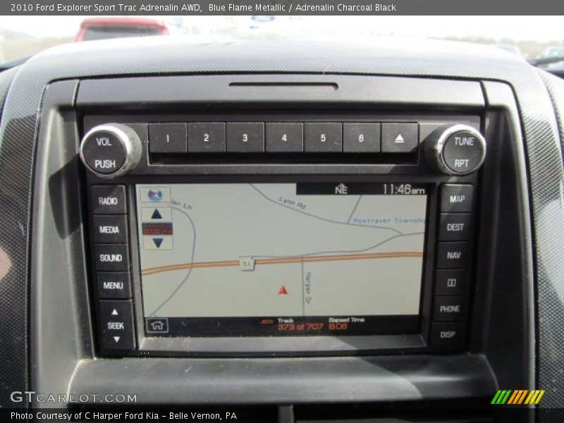 Navigation of 2010 Explorer Sport Trac Adrenalin AWD