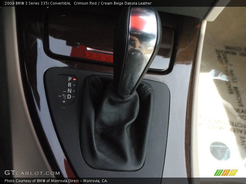Crimson Red / Cream Beige Dakota Leather 2009 BMW 3 Series 335i Convertible