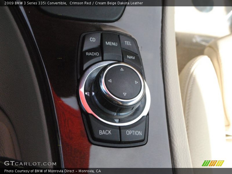 Crimson Red / Cream Beige Dakota Leather 2009 BMW 3 Series 335i Convertible