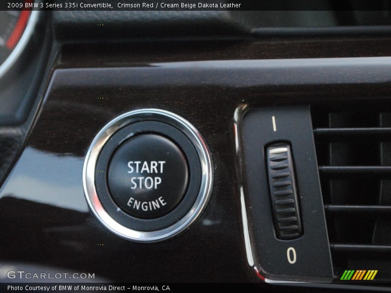 Crimson Red / Cream Beige Dakota Leather 2009 BMW 3 Series 335i Convertible