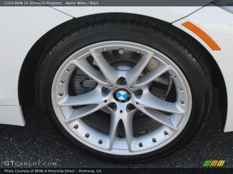 Alpine White / Black 2009 BMW Z4 sDrive30i Roadster