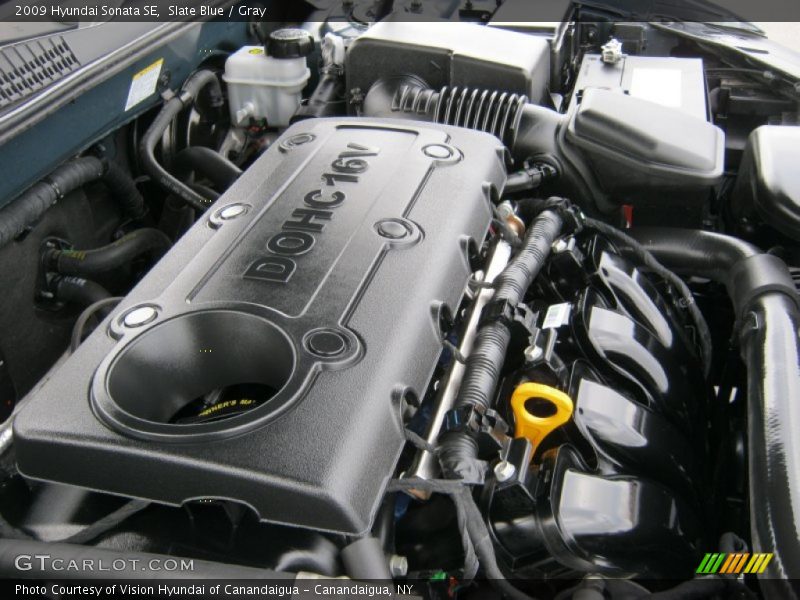  2009 Sonata SE Engine - 2.4 Liter DOHC 16V VVT 4 Cylinder
