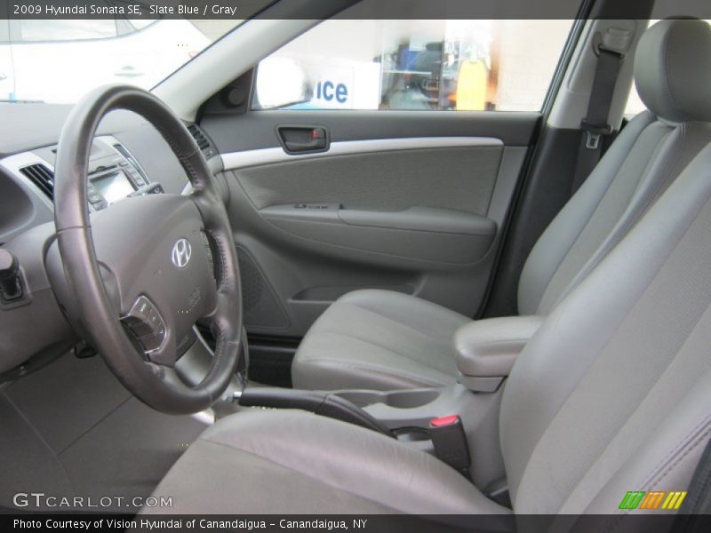 Slate Blue / Gray 2009 Hyundai Sonata SE