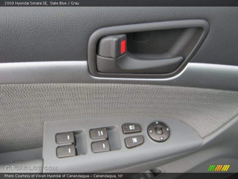 Slate Blue / Gray 2009 Hyundai Sonata SE