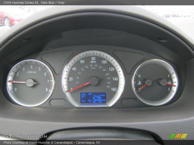  2009 Sonata SE SE Gauges