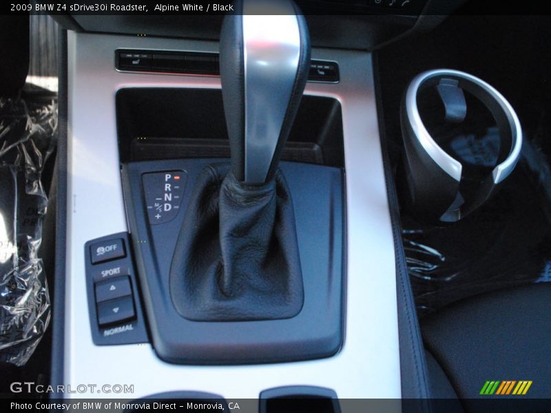 Alpine White / Black 2009 BMW Z4 sDrive30i Roadster