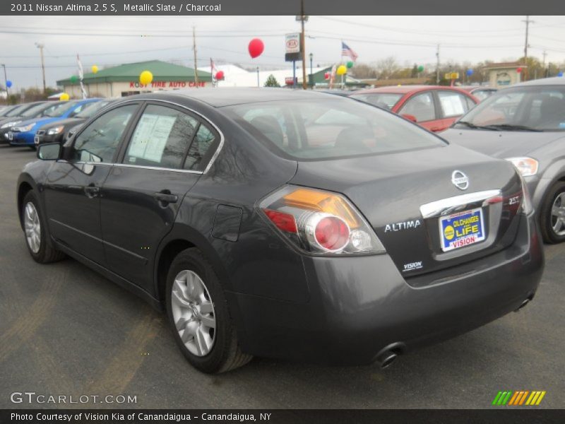 Metallic Slate / Charcoal 2011 Nissan Altima 2.5 S