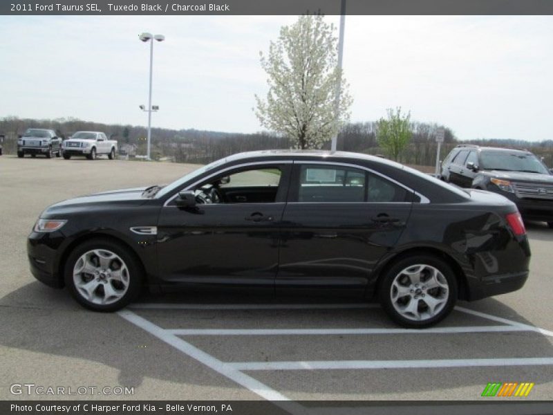 Tuxedo Black / Charcoal Black 2011 Ford Taurus SEL