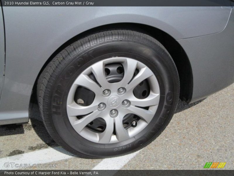 Carbon Gray Mist / Gray 2010 Hyundai Elantra GLS