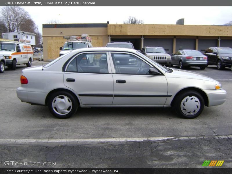 Silver Metallic / Dark Charcoal 2001 Chevrolet Prizm