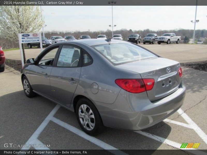 Carbon Gray Mist / Gray 2010 Hyundai Elantra GLS