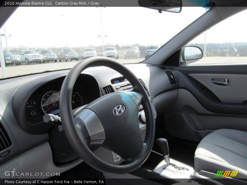Carbon Gray Mist / Gray 2010 Hyundai Elantra GLS