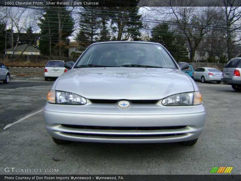 Silver Metallic / Dark Charcoal 2001 Chevrolet Prizm