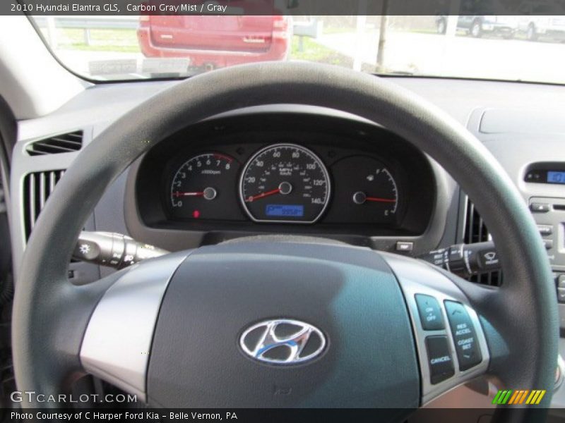 Carbon Gray Mist / Gray 2010 Hyundai Elantra GLS