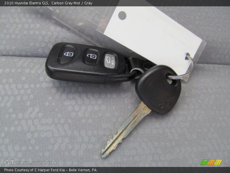 Carbon Gray Mist / Gray 2010 Hyundai Elantra GLS