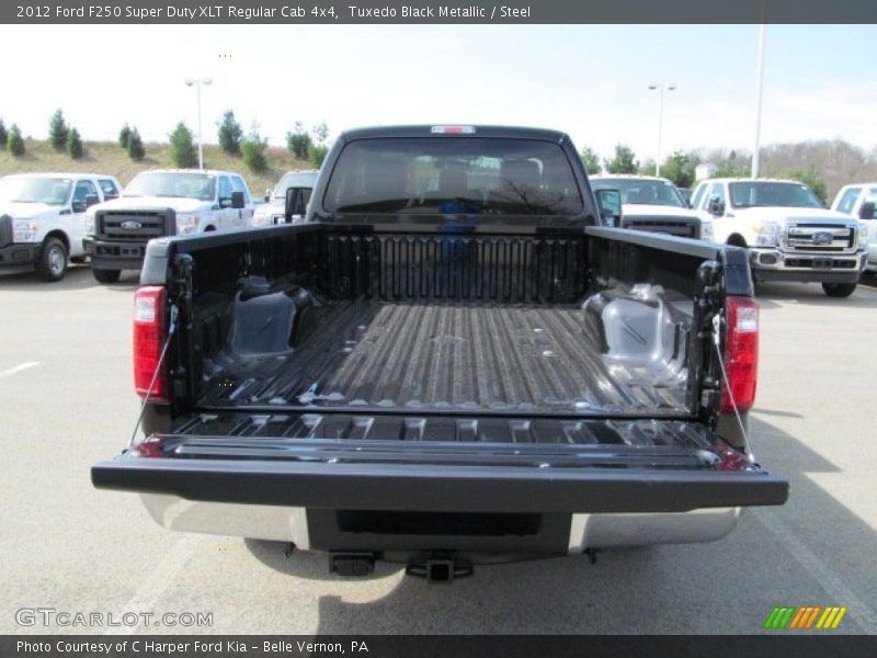 Tuxedo Black Metallic / Steel 2012 Ford F250 Super Duty XLT Regular Cab 4x4