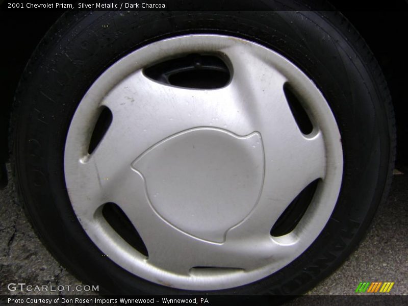Silver Metallic / Dark Charcoal 2001 Chevrolet Prizm