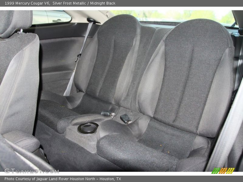 Silver Frost Metallic / Midnight Black 1999 Mercury Cougar V6