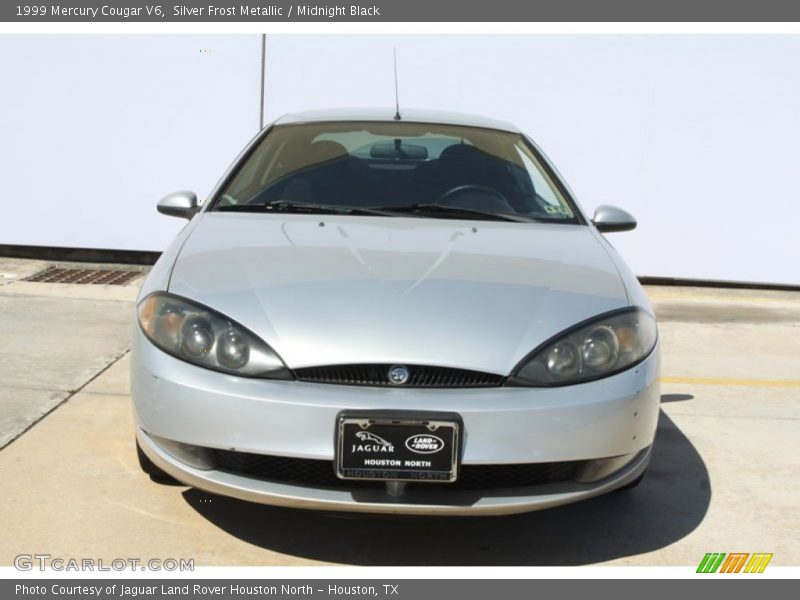 Silver Frost Metallic / Midnight Black 1999 Mercury Cougar V6