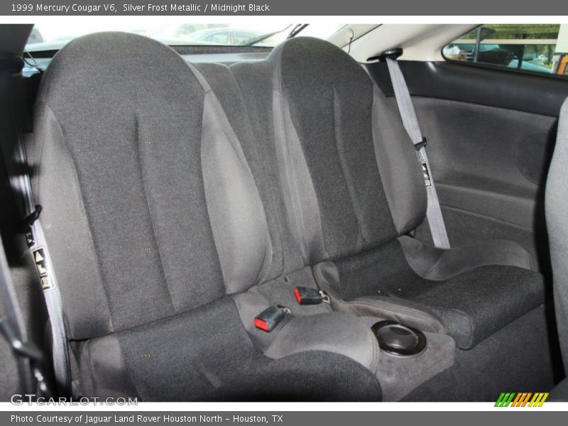 Silver Frost Metallic / Midnight Black 1999 Mercury Cougar V6