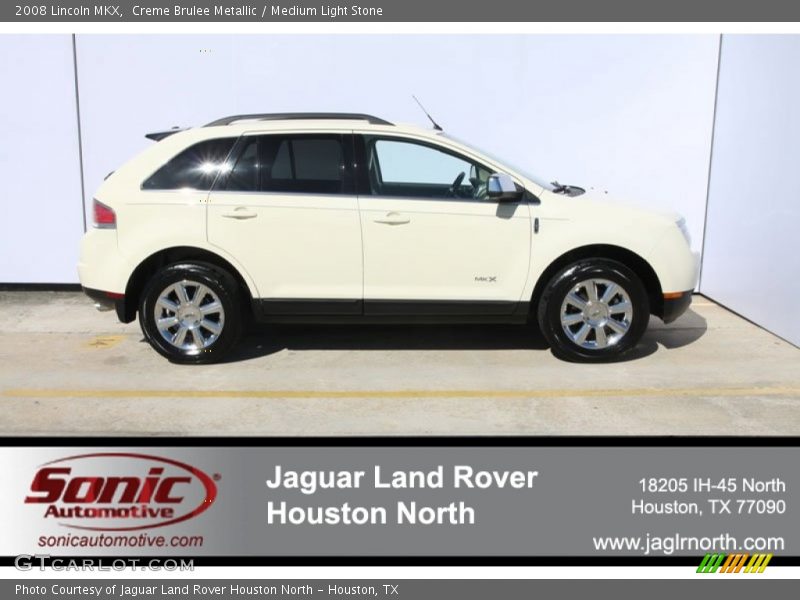 Creme Brulee Metallic / Medium Light Stone 2008 Lincoln MKX