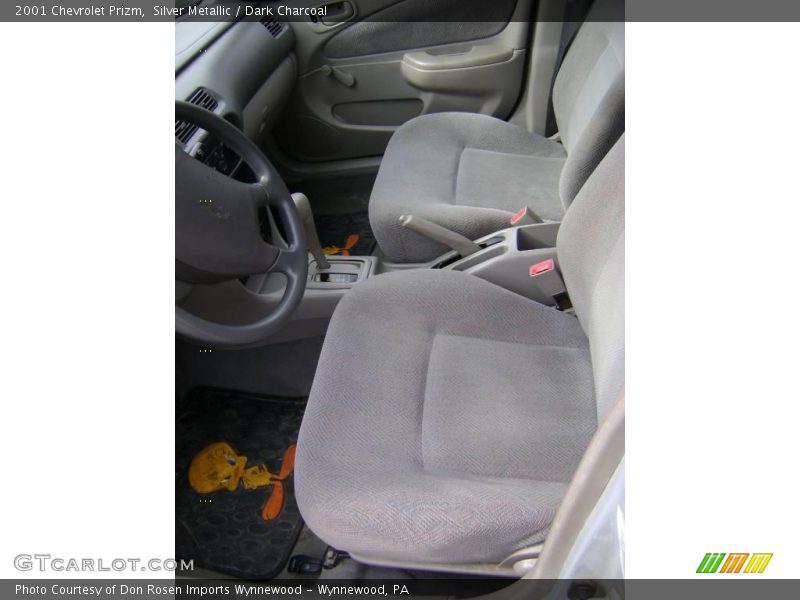 Silver Metallic / Dark Charcoal 2001 Chevrolet Prizm