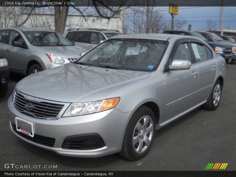Bright Silver / Gray 2009 Kia Optima LX