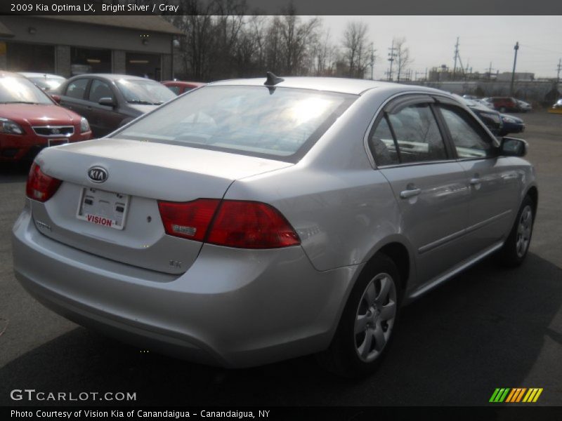 Bright Silver / Gray 2009 Kia Optima LX