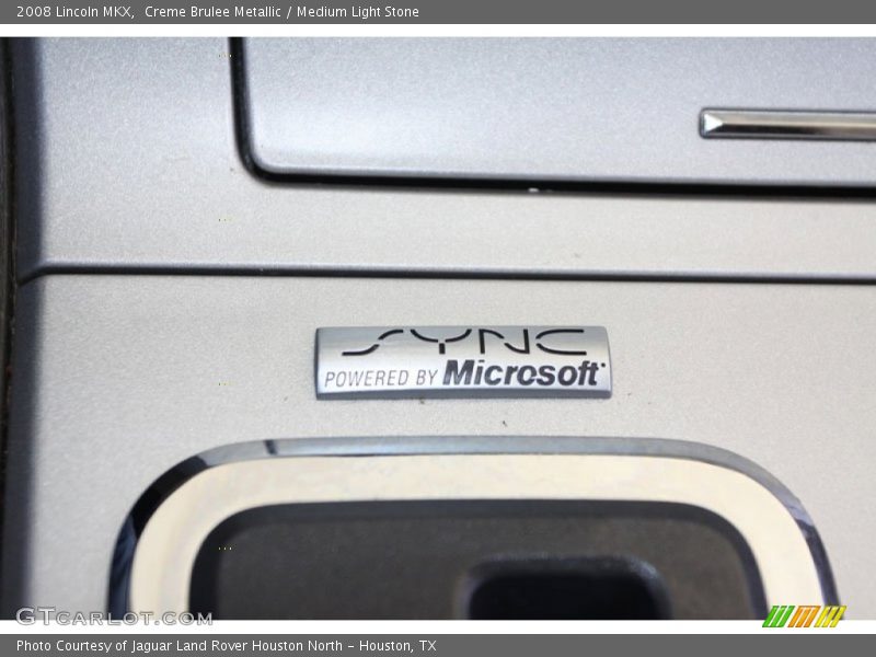 Creme Brulee Metallic / Medium Light Stone 2008 Lincoln MKX