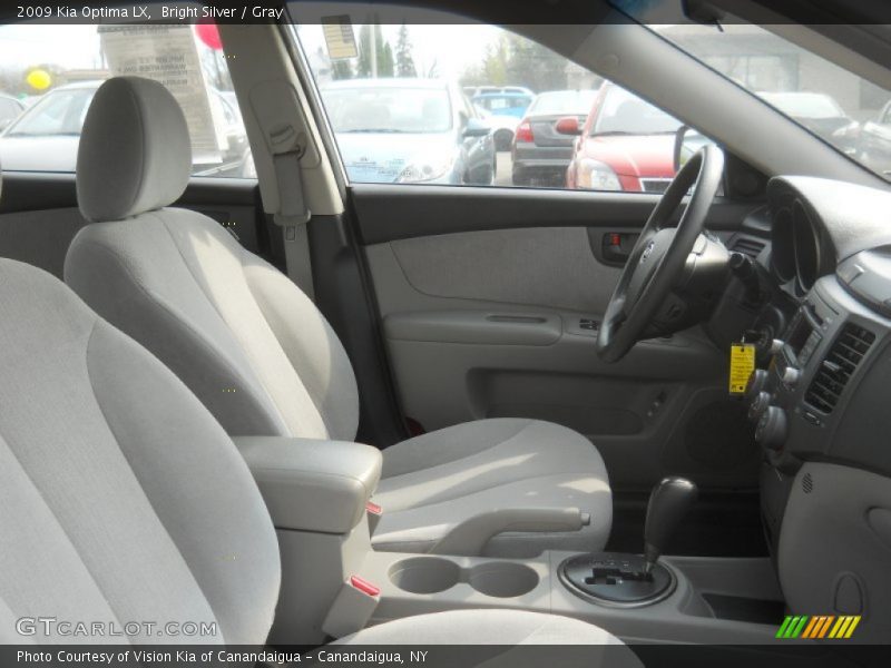Bright Silver / Gray 2009 Kia Optima LX