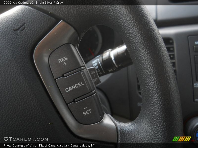 Bright Silver / Gray 2009 Kia Optima LX