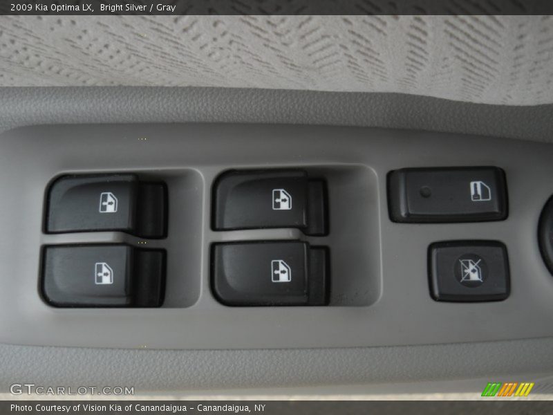 Bright Silver / Gray 2009 Kia Optima LX