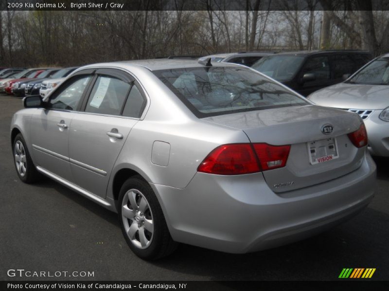 Bright Silver / Gray 2009 Kia Optima LX