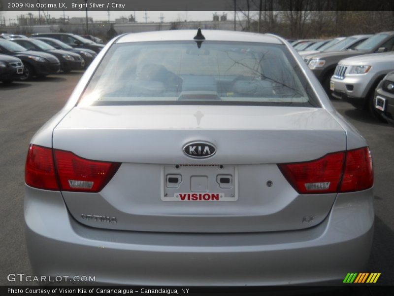 Bright Silver / Gray 2009 Kia Optima LX