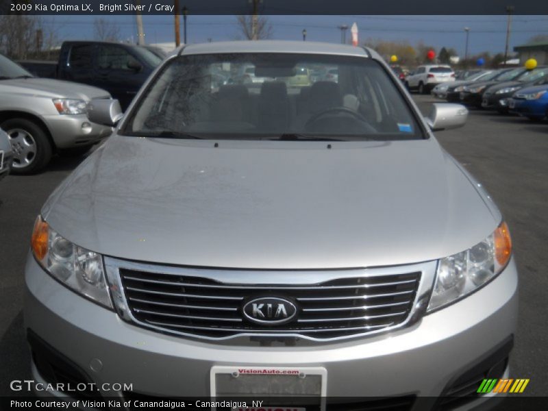 Bright Silver / Gray 2009 Kia Optima LX
