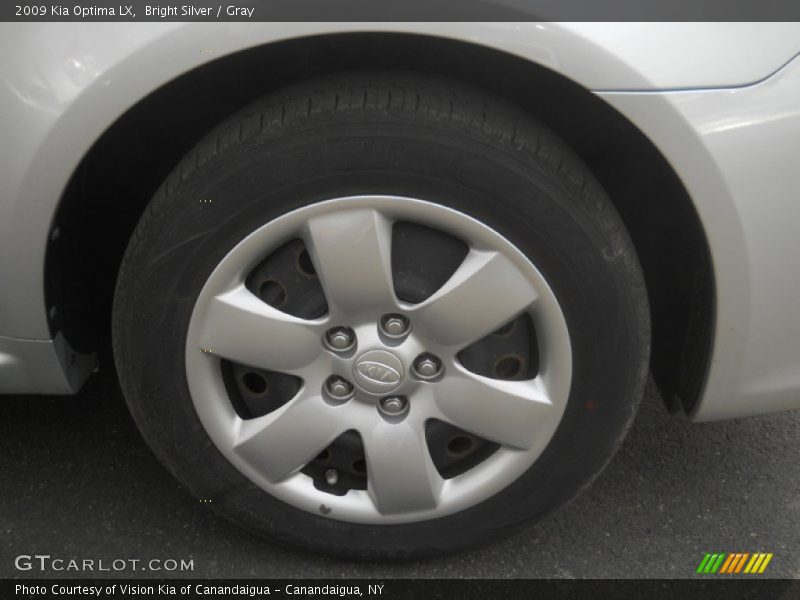 Bright Silver / Gray 2009 Kia Optima LX